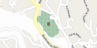 Stadtplan Cimetière du Grand Jas Cannes