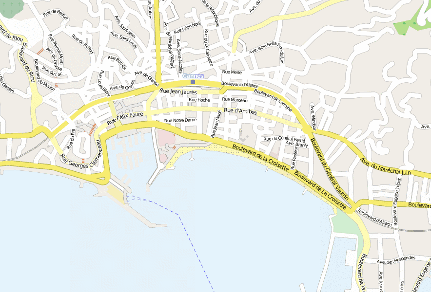 Cannes Innenstadt